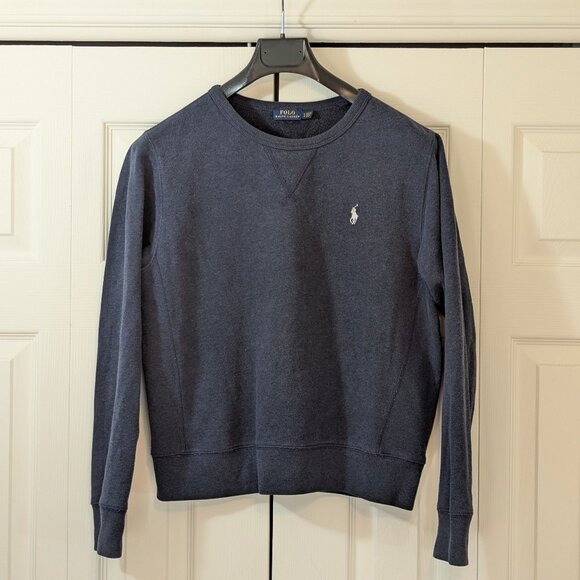 Polo by Ralph Lauren Navy Blue Crew Neck Sweater - Picture 1 of 12